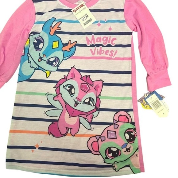 Girls Sz 4 long sleeve character‎ nightgown NWT - Picture 3 of 6
